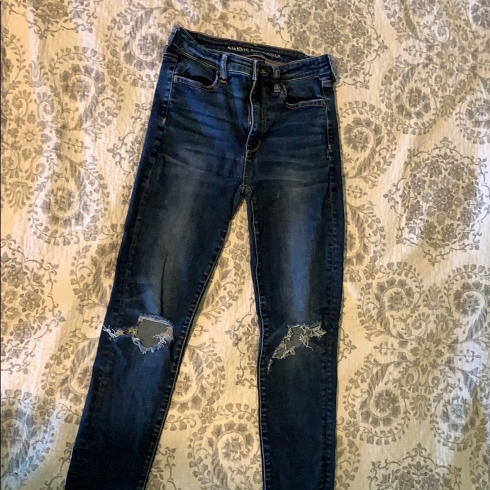 American Eagle, Next level stretch ripped jeans